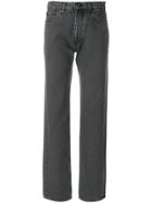 Yeezy High-waisted Slim Jeans - Black