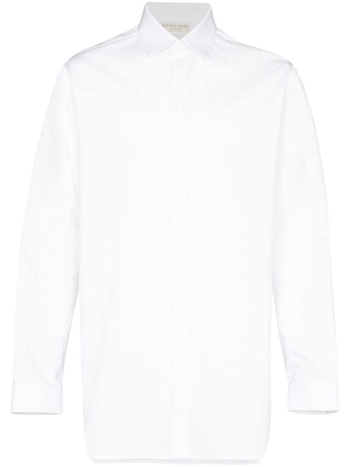 Bottega Veneta Padded Sleeve Shirt - White