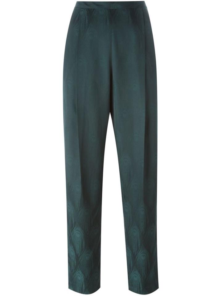 Rosetta Getty Pleat Front Tapered Trousers