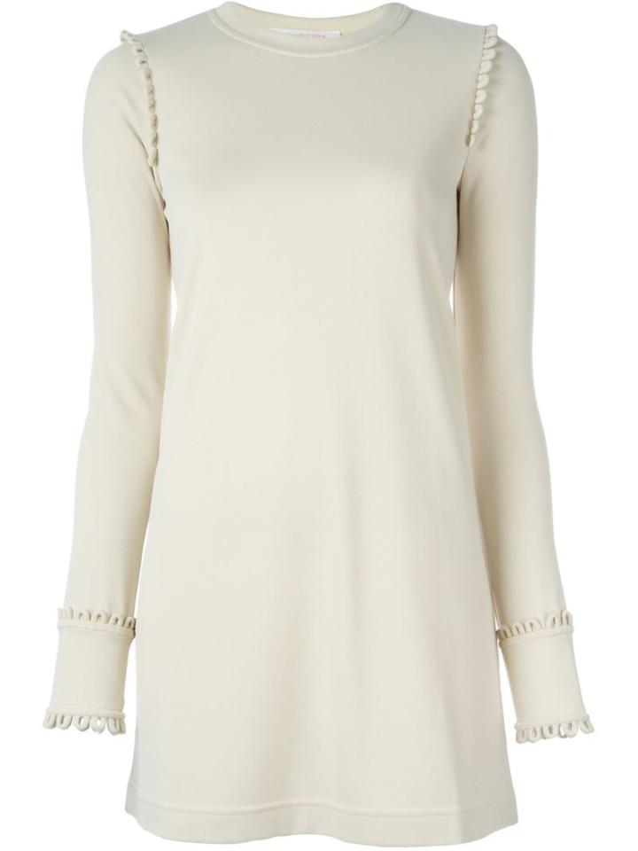 See By Chloé Scalloped Trim Dress