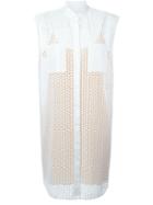 Sonia Rykiel Embroidered Lace Shirt Dress