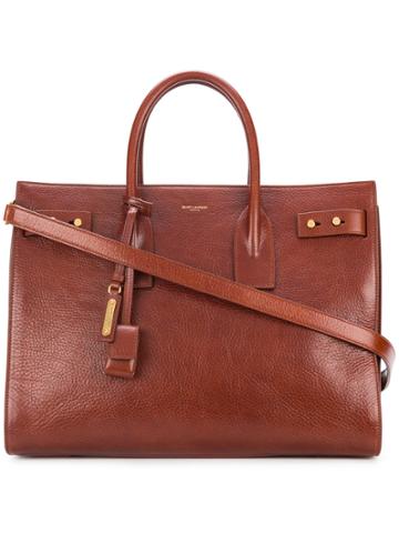 Saint Laurent Sac De Jour Bag - Brown