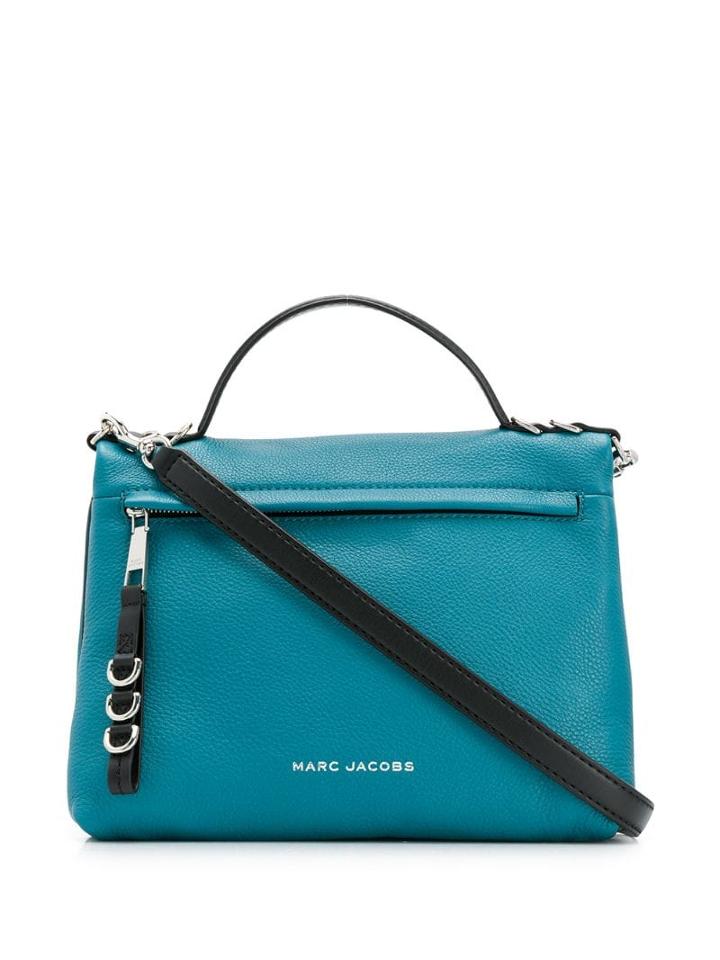Marc Jacobs Logo Print Shoulder Bag - Blue