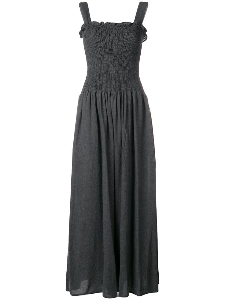 Mm6 Maison Margiela Fit & Flare Day Dress - Grey