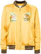 Doublet Embroidered Jacket, Men's, Size: Small, Yellow/orange, Rayon