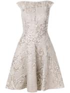 Talbot Runhof Jacquard Dress - Nude & Neutrals