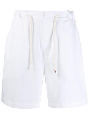 The Silted Company Drawstring Deck Shorts - White