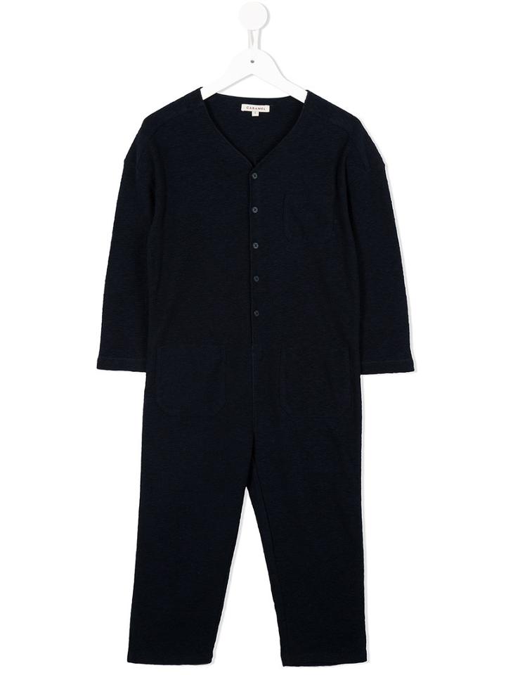 Caramel Squash Jumpsuit, Toddler Girl's, Size: 4 Yrs, Blue