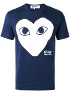 Comme Des Garçons Play Printed T-shirt - Blue