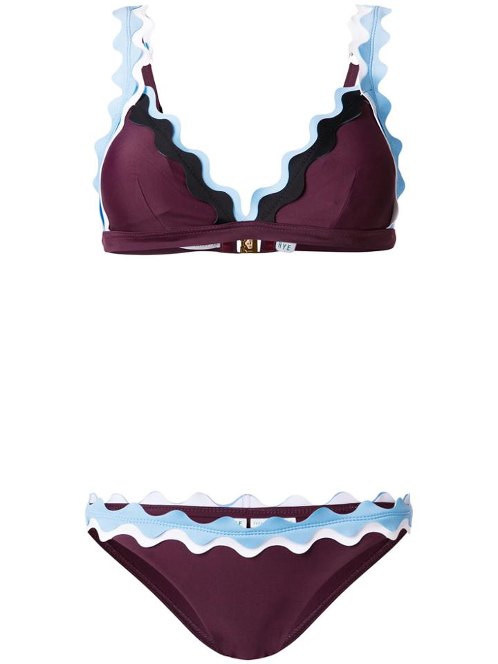 Rye Stickie Bikini Set - Pink & Purple