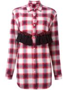 Au Jour Le Jour Checked Tassel Detail Shirt