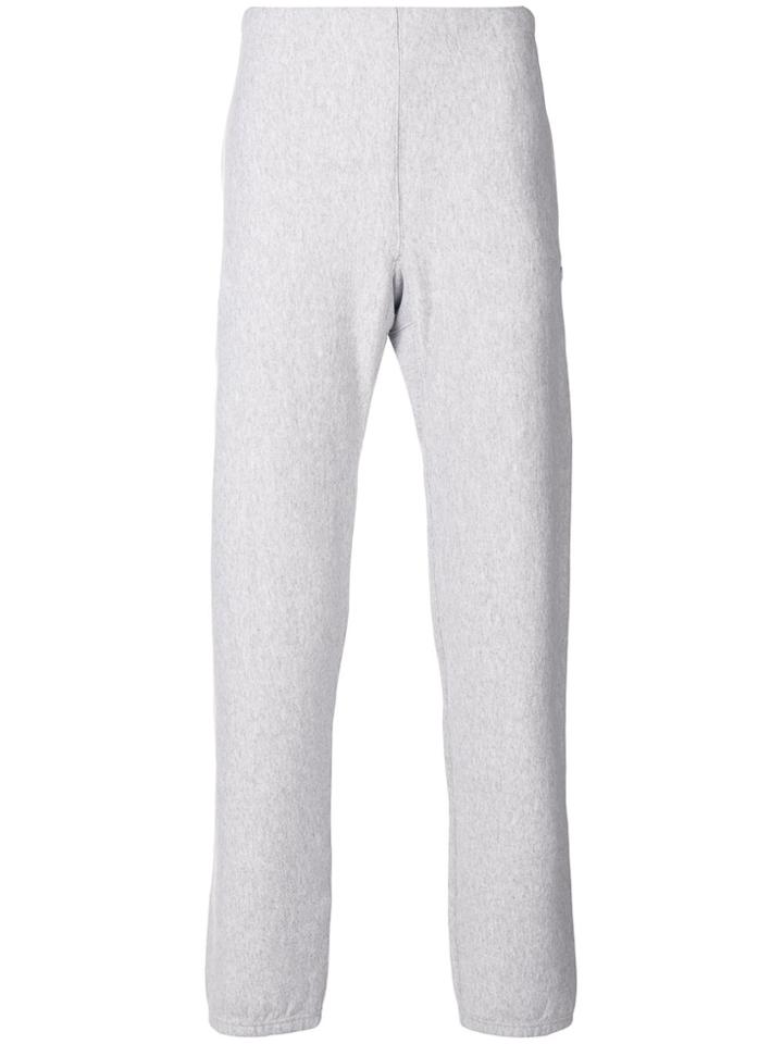 Champion Drawstring Logo Joggers - Grey