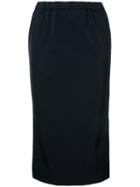 En Route Straight Skirt, Women's, Size: 1, Black, Nylon