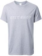 Cityshop Logo Print T-shirt, Men's, Size: Large, Grey, Cotton