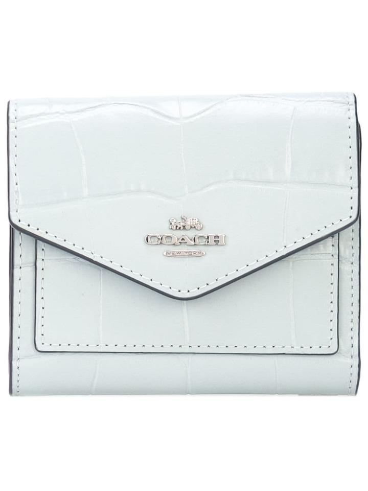 Coach Coach 32486 Sv/sk Leather/fur/exotic Skins->leather - Blue