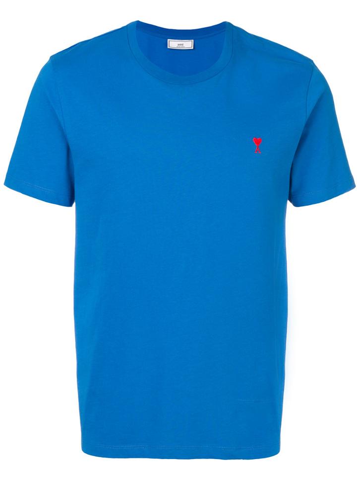 Ami Alexandre Mattiussi Ami De Coeur T-shirt - Blue