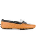 Tod's Gommino Studded Loafers - Brown