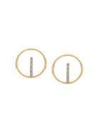 Charlotte Chesnais Saturn S Earrings - Metallic