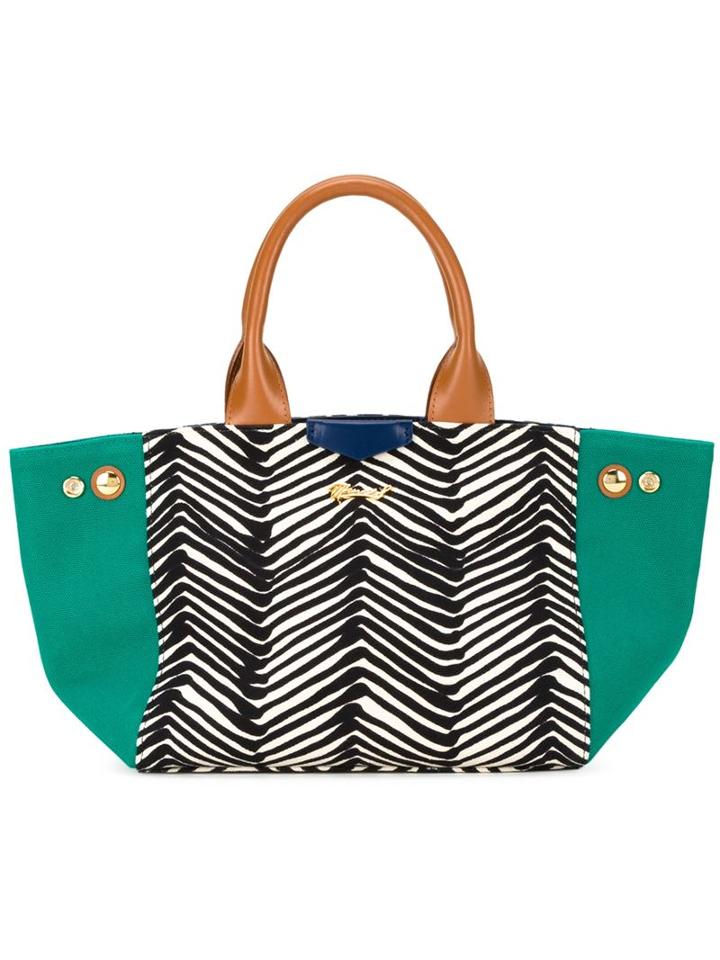 Muveil Chevron Print Tote