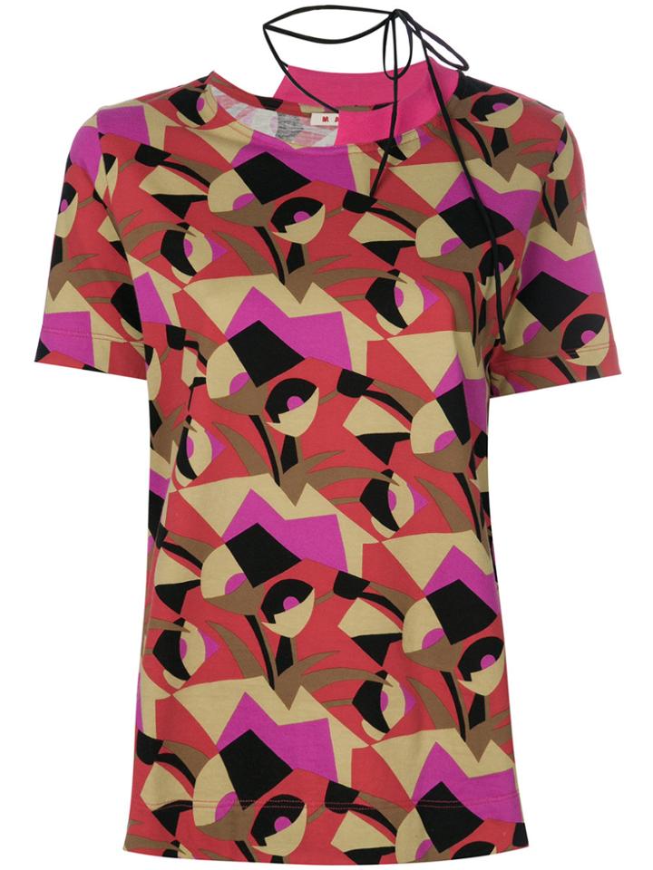 Marni Geometric Print T-shirt - Multicolour