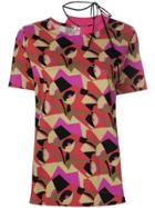 Marni Geometric Print T-shirt - Multicolour
