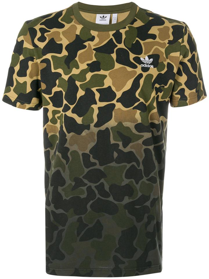 Adidas Camouflage Logo T-shirt - Green