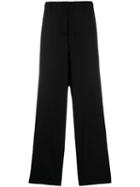 Yohji Yamamoto Drawstring-waist Trousers - Black