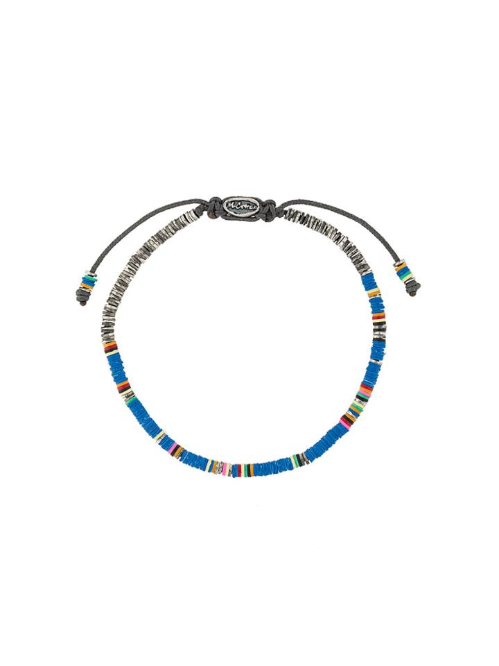 M. Cohen Stacked Disc Bracelet - Blue
