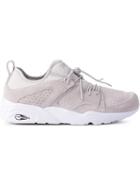 Puma Blaze Of Glory Soft Sneakers, Men's, Size: 28, Grey, Rubber/artificial Leather