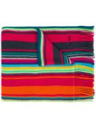 Ps By Paul Smith Striped Scarf - Yellow & Orange