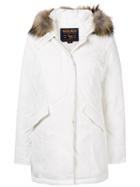 Woolrich Padded Down Parka - White