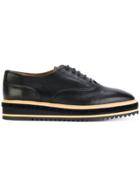Castañer Classic Lace-up Shoes - Black