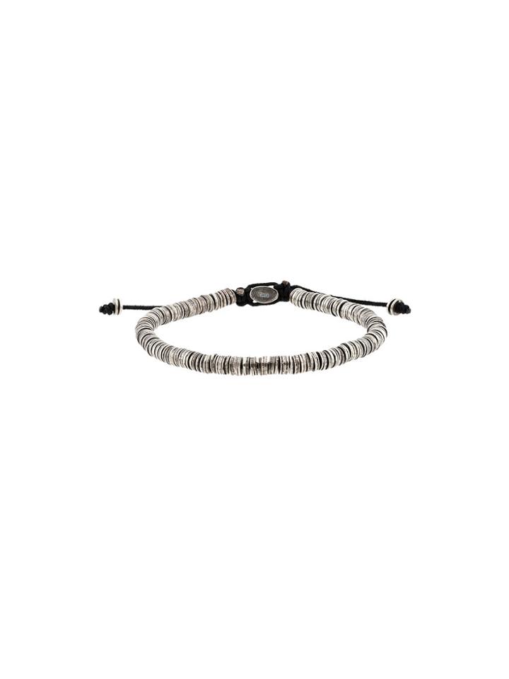M. Cohen Stacked Disc Bracelet - Black