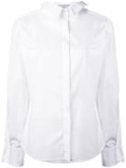 Balossa White Shirt - Sleeve Slit Shirt - Women - Cotton/polyamide/spandex/elastane - 40, Cotton/polyamide/spandex/elastane