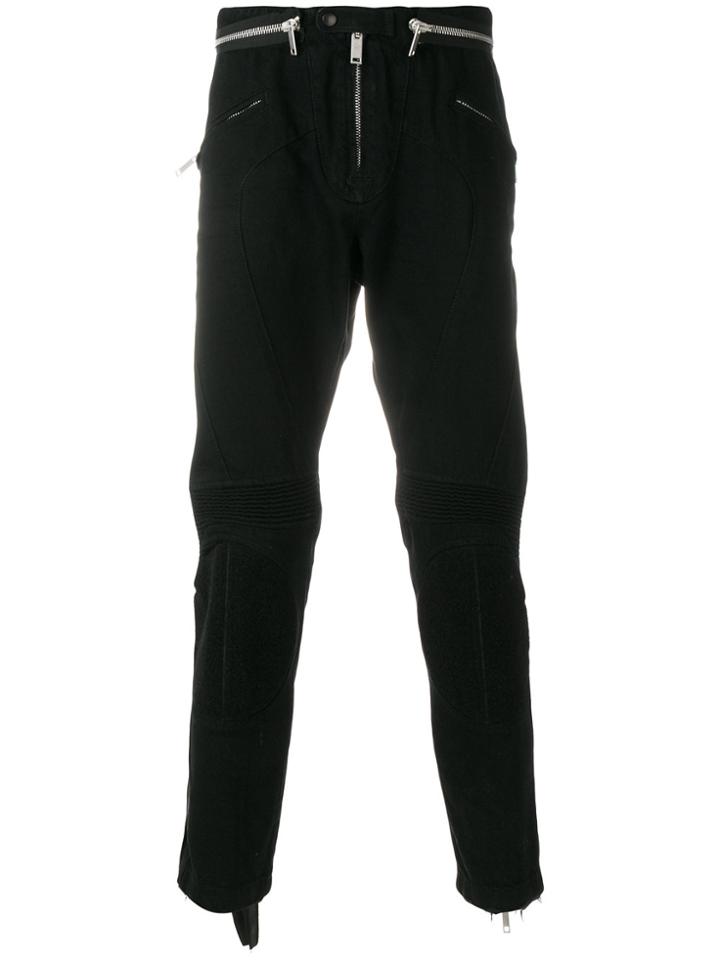 Unravel Project Zip-detail Track Trousers - Black