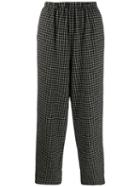Forte Forte Gingham Check Slack - Black