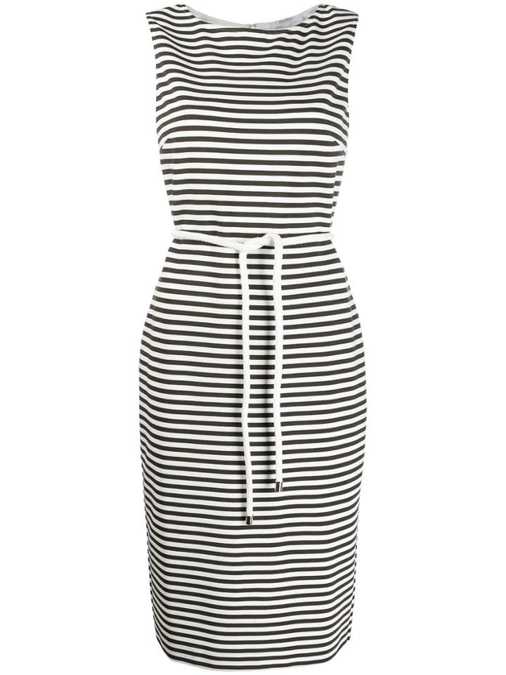 Max Mara Striped Dress - Green