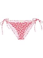 La Doublej Domino Valentino Bikini Bottoms - Pink