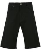 Carhartt - Folded Hem Shorts - Men - Cotton/polyester/spandex/elastane - 30, Black, Cotton/polyester/spandex/elastane