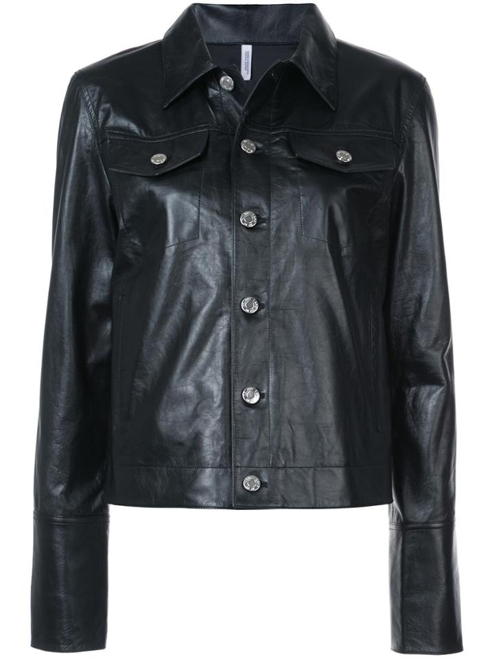 Helmut Lang Denim Detail Jacket - Black