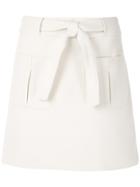Egrey Short Skirt - White