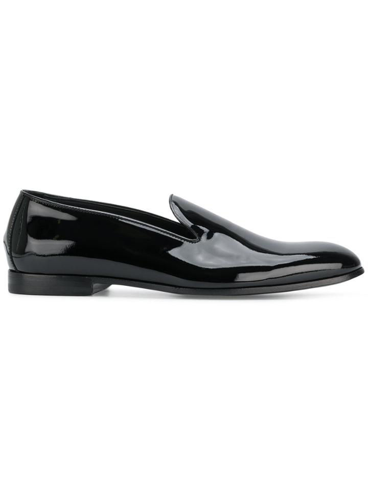 Doucal's Vernice Loafers - Black