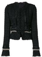 Alexander Wang Chain Detail Blazer - Black