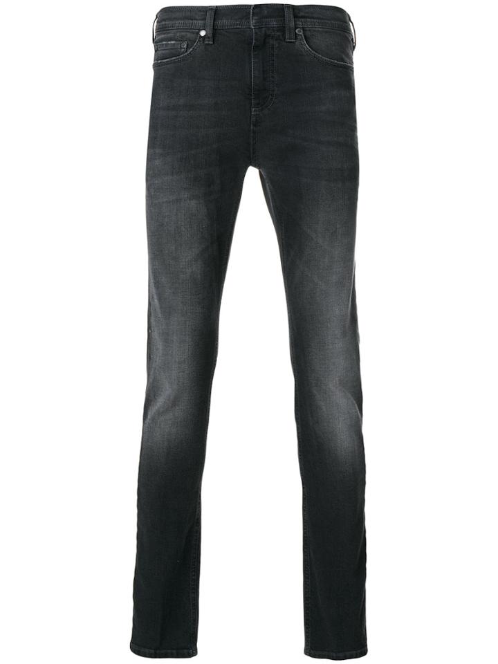 Neil Barrett Faded Front Jeans - Grey