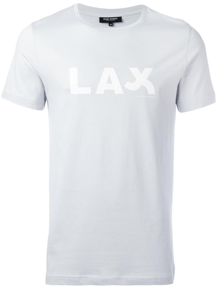 Ron Dorff Lax T-shirt, Men's, Size: Small, Grey