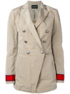Emporio Armani - Military Jacket - Women - Cotton/polyamide/polyester/viscose - 46, Nude/neutrals, Cotton/polyamide/polyester/viscose