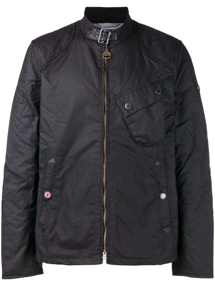 Barbour Legion Wax Jacket - Black