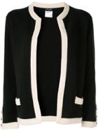 Chanel Pre-owned Cashmere Collarless Jacket - Black