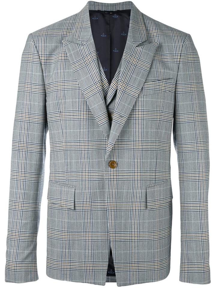 Vivienne Westwood Man Checked Blazer