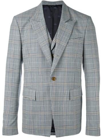 Vivienne Westwood Man Checked Blazer